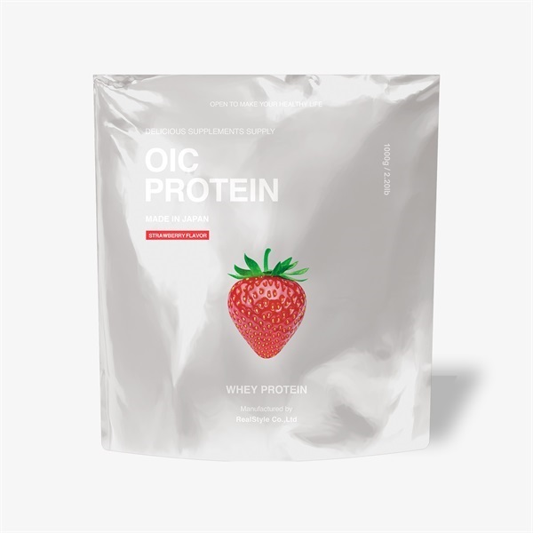 OIC PROTEIN (WPC)[1kg](ストロベリー)