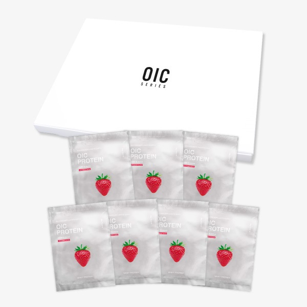 OIC PROTEIN 個包装7個セット(STRAWBERRY )